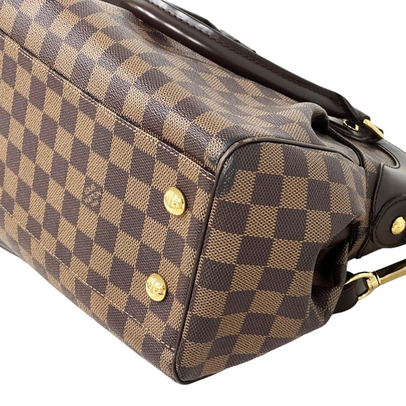 Louis Vuitton Trevi Handbag Damier PM Brown 2 Way Satchel Crossbody - Picture 10 of 15